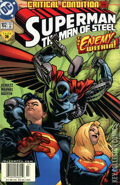 Variant Cover for Superman: The Man of Steel #102