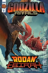 Variant Cover for Godzilla Rivals: Rodan vs. Ebirah #1