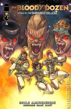 Variant Cover for The Bloody Dozen: A Tale of the Shrouded College #4