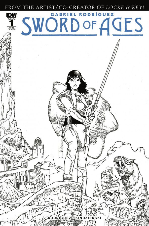 Variant Cover for Sword of Ages #1