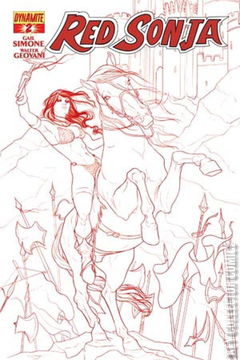 Variant Cover for Red Sonja #2