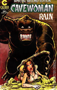 Variant Cover for Cavewoman: Rain #4