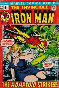 Variant Cover for Iron Man #49