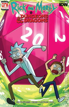 Variant Cover for Rick and Morty vs. Dungeons & Dragons #1