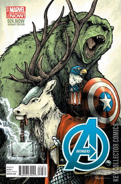 Variant Cover for Avengers #24