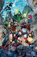 Variant Cover for Justice League vs. Suicide Squad #1