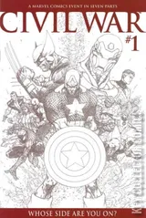 Variant Cover for Civil War #1