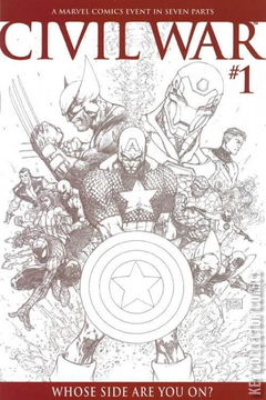 Variant Cover for Civil War #1