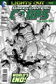 Variant Cover for Green Lantern Corps #24
