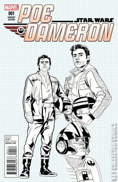 Variant Cover for Star Wars: Poe Dameron #1