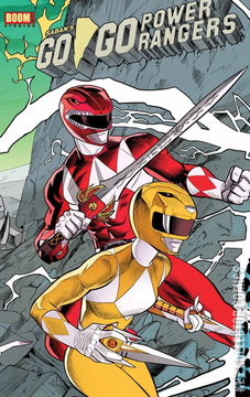 Variant Cover for Go Go Power Rangers #1