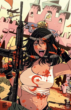 Variant Cover for Calexit: Battle of Universal City #2