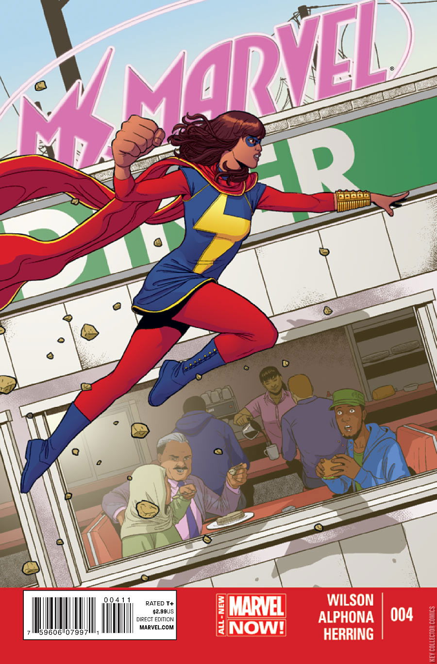 Cover art for Ms. Marvel #4