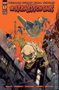 Variant Cover for Teenage Mutant Ninja Turtles: The Armageddon Game #5
