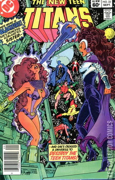 Variant Cover for New Teen Titans #23