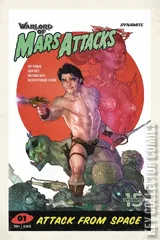 Variant Cover for Warlord of Mars Attacks #1