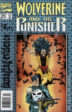 Variant Cover for Wolverine and the Punisher: Damaging Evidence #2