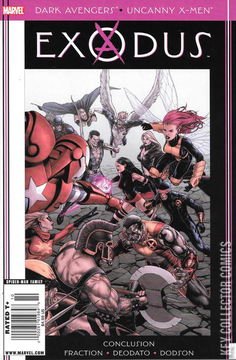 Variant Cover for Dark Avengers / Uncanny X-Men: Exodus #1