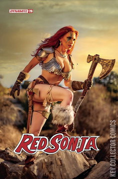 Variant Cover for Red Sonja #26