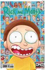 Variant Cover for Rick and Morty #100