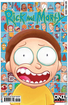 Variant Cover for Rick and Morty #100