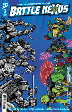Variant Cover for Teenage Mutant Ninja Turtles: Battle Nexus #3
