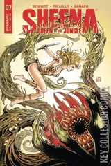 Variant Cover for Sheena, Queen of the Jungle #7