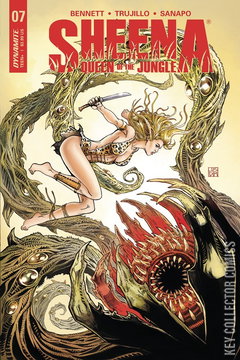 Variant Cover for Sheena, Queen of the Jungle #7