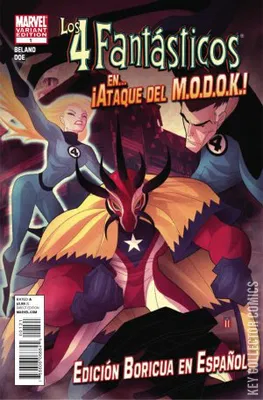 Fantastic Four In Ataque Del M.O.D.O.K.