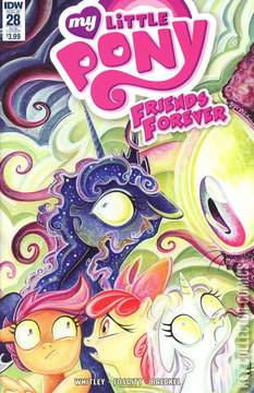Variant Cover for My Little Pony: Friends Forever #28
