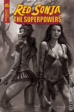 Variant Cover for Red Sonja: The Superpowers #5