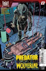 Variant Cover for Predator vs. Wolverine #2