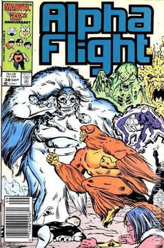 Variant Cover for Alpha Flight #38