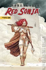 Variant Cover for Unbreakable Red Sonja #4
