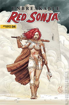 Variant Cover for Unbreakable Red Sonja #4