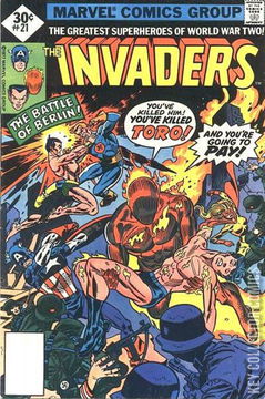 Variant Cover for Invaders #21