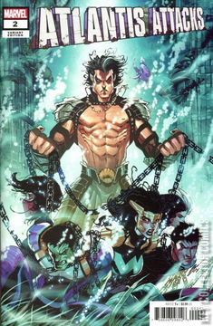 Variant Cover for Atlantis Attacks #2