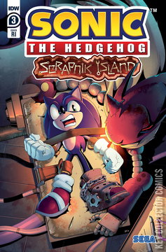 Variant Cover for Sonic the Hedgehog: Scrapnik Island #3