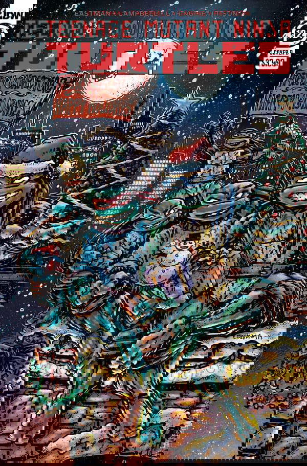 Variant Cover for Teenage Mutant Ninja Turtles #124