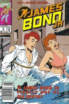 Variant Cover for James Bond Jr. #8