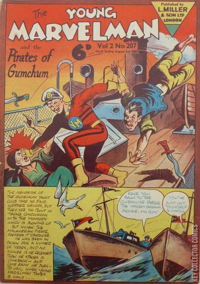 Cover art for Young Marvelman #207 