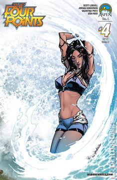 Variant Cover for The Four Points #4