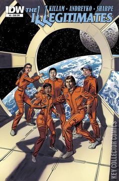 Variant Cover for The Illegitimates #5