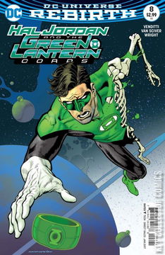 Variant Cover for Hal Jordan and the Green Lantern Corps #8