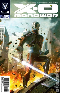 Variant Cover for X-O Manowar #15
