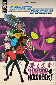 Variant Cover for Star Trek: Lower Decks #2