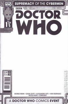 Variant Cover for Doctor Who: Supremacy of the Cybermen #1