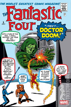 Variant Cover for Fantastic Four #5