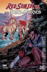 Variant Cover for Red Sonja vs. The Army of Darkness #2