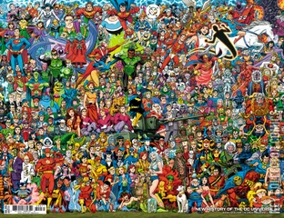 Variant Cover for New History of the DC Universe #2